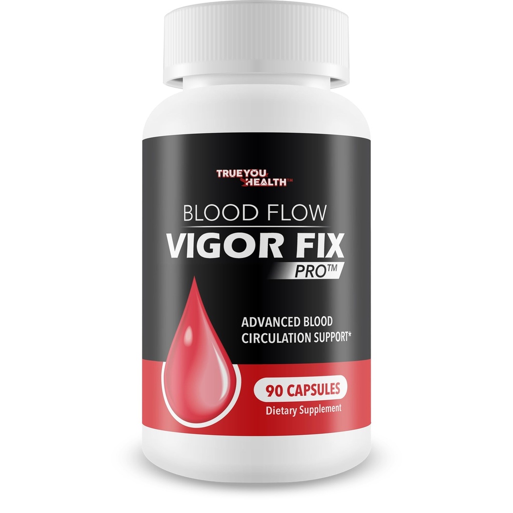 Blood Flow Vigor Fix Pro - Nasz najlepszy suplement do przepływu krwi dla mężczyzn - słabe suplementy cyrkulacyjne - Suplementy do krążenia krwi dla mężczyzn do zwiększenia przepływu krwi - Zdrowy przepływ krwi - Mężczyźni przepływu krwi