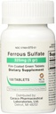Żelazosiarczan Żelaza Supplement Tablets, 100 Count