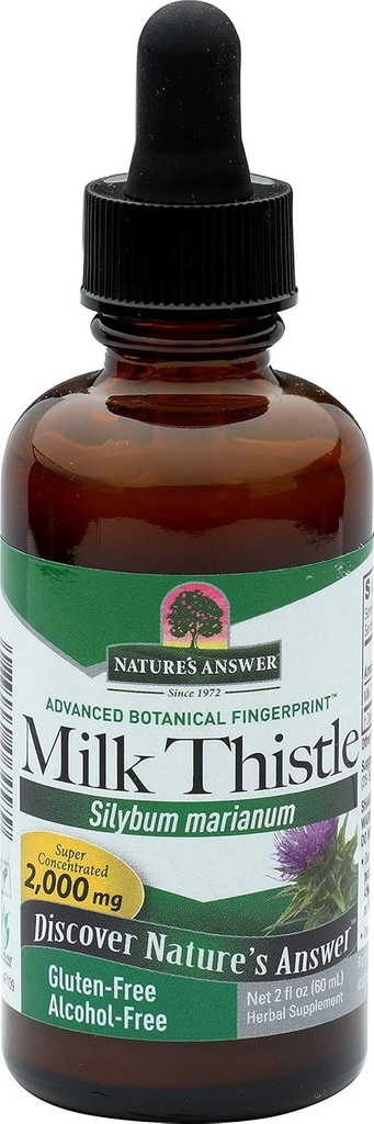 Odpowiedź Przyroda mleko Thistle Extract 124; Promotes Healthy Liver Function 124; Cleanse and Detox Supplement Amend124; Non-GMO, Kosher Certified & gluten- Free 1oz (2 opakowania)