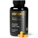 Glukozamina Chondriotin MSM All- in- One Joint Support Supplement Turmeric, Kwas hialuronowy, Boswellia, Ginger Root, Bamboo, BioPerine, Black Pepper, Wspiera wspólne zdrowie i elastyczność 90 Count