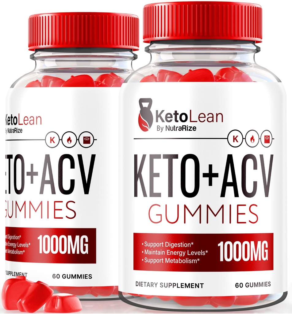 (2 opakowania) Keto Lean Keto ACCV Gummies, Keto + ACV Gummies, All Natural Apple Cider Vinegar 1000MG, ACV Keto Gummy Supplement, Keto Vitamins, Official Keto Plus ACV, KetoLean Recenzje (120 Gummies)