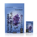 Proszek PowderWitamina Electrolytes Plus, Keto, Winogrona z jagodami, Cukier zerowy, 1000mg potasu, 120mg wapnia, 120mg magnezu, Non-GMO, Zero Kalorii, 30 pakietów nawadniających