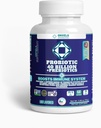 Probiotyk 40 Miliard + Prebiotyka MAKTREK ® 124; Boost Immune Function & Digestive & Gut Health, BOOSS Immune System - Wspiera sporadyczne zaparcia, Biegunka, Gaz i wzdęcia - dla kobiet i mężczyzn