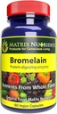 BROMELAIN - Bardzo mocny, 100% Organiczny, Enzym trawienia białka! Poprawa trawienia - Kapsułki wegańskie (60ct)