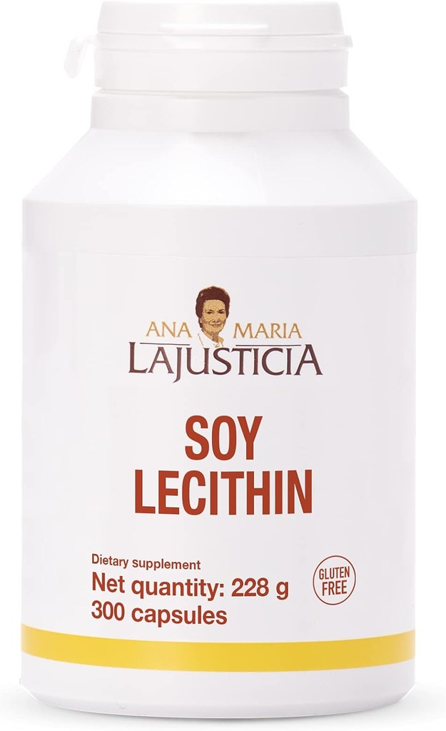 ANA MARIA LAJUSTICIA, Lecytyna sojowa 300 kapsułek