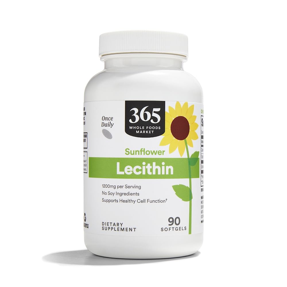 365 by Whole Foods Market, Sunflower Lecithin, 90