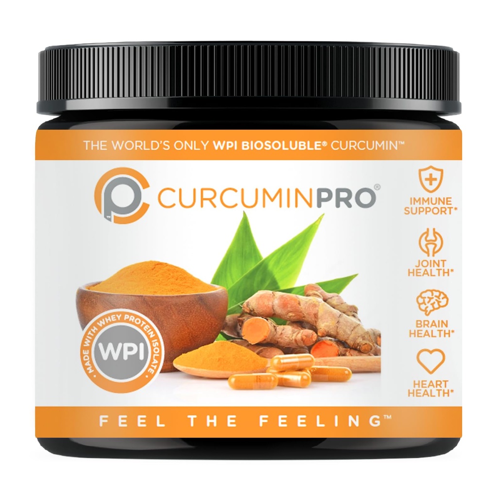 kurkuminpro Kompletna kurkumina w proszku luzem 124; BioSolvable Organic Turmeric Curcumina Supplement Agregat 124; Wysoka Absorpcja Curcuma Organica en Polvo Agregat 124; Natural Wellness Support Agreement 124; 90 Grams