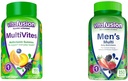 Witafuzja MultiVites Gummy Multivitamin dla dorosłych z 12 Witaminy i Minerały & Dorośli Gummy Witaminy dla mężczyzn, Berry Flavored Daily Multivitamin dla mężczyzn z witaminy A
