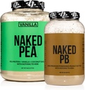 Naked Dairy Free Protein Bundle: 5LB Vanilla Pea i 2LB PB