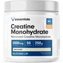 Bucked up Pure Mikronizowane jednowodzian dla kobiet i mężczyzn - Łatwy do wymieszania i bez smaku - 5G Per Serving - 50 Służenia - 250 Grams Per Container