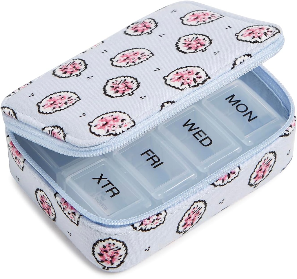 Vera Bradley Podpis kobiet Cotton Travel Pill Organizator