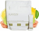 Kaizen Hydration - Premium Whole Body Hydration Drink - Energy, Focus, Wellness - Organic Electrolyte Mix with Irish Sea Moss, Tauryne, Monkfruit Extract - Odświeżające Lemon Lime Flavor - 8.88 oz