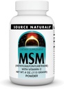 Źródło Naturals MSM (Methylsulfonylmetan) z witaminą C - Proszek, 4 unce