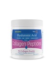 Hyalogic Collagen Peptydes Proszek w / Kwas hialuronowy, Zhydrolizowane typy 1 i 3, Karmienie trawą, Keto Białko w proszku Suplement do wzrostu włosów, Skóra, Nails, Łączniki Unflavored Łatwe do wymieszania 6.4 oz (180 gr.)
