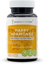 Tajemnice plemienia - szczęśliwe hormony, wzór układu hormonalnego, mieszanka suplementu ziołowego (60 kapsułek)