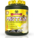 PROSZEK PROCENTOWY MAMMOTH, ISOLAN SZKOLONY WYSOKOROWANY, FORMULARZ PRZEWOŹNIKA TYMCZASOWEGO, KONCENTRAT I IZOLAT PROCENTOWY WODNY, PSZENICA HYDROLYZED, IZOLAN WODNY I MLECZNY, CASEIN, 6 BIOAVALNYCH OCHRON DAIROWY, SUGAR LU, Vanila, 5 LB