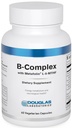 Douglas Laboratories B- Complex with Metafolin - Kompleksowy suplement witaminy B - Energy & Brain Health Support * - With Folate, Biotin & Tiamin - Non-GMO - 60 Kapsułki wegetariańskie