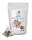 witaminy oddechowe - RESPIRACJA I WSPARCIE LUNG TEA 14 dni z cynamonem, Hibiscus, Marszmallow Root, Astragalus, Peppermint, liści herbaty eukaliptusa 1 Pack 14 torby herbaty