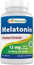 Najlepsza przyroda Melatonina 12 mg (1 rok dostaw) - Beznarkotykowa pomoc na sen - Melatonina do snu i relaksacji, 365 Hrabia (365 Hrabia (Pack of 1))