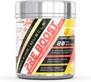 Amazing Muscle Pre- Boost Pre Workout Formuła z Caphyne 124; 422 G Per Container 124; 20 Sług 124; Cherry Lemonade Flavor