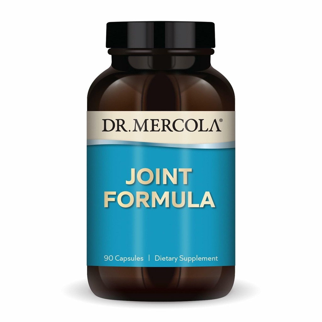 Dr Mercola Joint Formula - Wspiera Joint Comfort & Mobilność - from Natural Eggshell Membrane - Non-GMO & Gluten- Free - 90 Kapsułki (90 Sług)