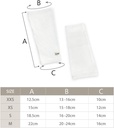 Zinc- Infused Elbow Sleeves Bandaż dla dzieci z wypryskiem - Terapia mokrego opalania (XSmall)
