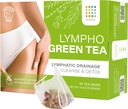 Bruizex Lymphatic Green Tea, Lymphatic Dreanage Cleanse & Detox, Natural Herbal Blend for Lymphatic System Health, Post Surgery Recovery Liposuction, BBL, Tuck Tuck, Lipedema & Lymphedema, 30- Pack