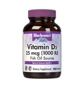 Bluebonnet Nutrition Witamina D3 1000 IU Softgels, Pomoc w mięśniach i wzrost szkieletu, Cholecalciferol z oleju rybnego, Nie GMO, Gluten Free, Soy Free, Dairy Free, 100 Softgels