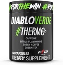 Diablo Verde Thermo Caps - 395mg Kofeina, Citrus, Zielona kawa, Zielona herbata - 60 Kapsułek, 60 Służb