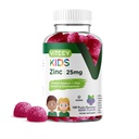 Viteey Cynk dla dzieci Gumiaki, 25 mg - Wsparcie immunologiczne dla dzieci i nastolatek - Potężny naturalny przeciwutleniacz, Dzieci Cynk suplement witaminy - Wegan, Żelatyna wolna, Gluten wolny - Smaczne Gummy do żucia