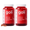 Goli Nutritional Supplement, Jabłko Cydr Ocet Gummy Vitamin Nutrition, 2 opakowania po 60 Ilość