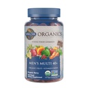 Garden of Life Organics Men 40 + Gummy Vitamin - Berry - Certified Organic, Non- GMO, Wegan, Kosher Complete Multi - Metyl B12, C & D3 - Gluten, Soy & Dairy Free, 120 Prawdziwe Gummeje Owocowe
