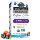 Ogród Życia Dzieci Probiotyki, Dr. Tworzywa Probiotyki Organiczne Dzieci + Witamina C & D, Wisienka Wiśnia, Gluten Dairy & Soy Darmowe immunologiczne i suplement diety, 30 Chewables