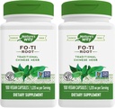 Nature 's Way Fo- Ti Root, Tradycyjny chiński Herb, 1,220 mg na serwowanie, 100 kapsułek (opakowanie po 2)