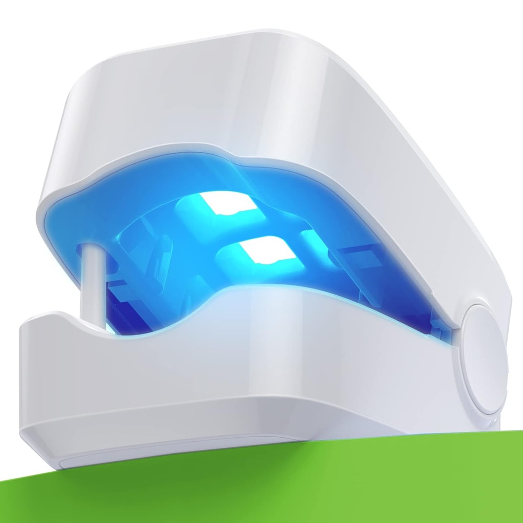Nail Fungus Light for Toenails, Wysoce skuteczne Blue Light do pokonania Onychomycosis, Rewolucyjne rozwiązanie Grzyb paznokci Łatwy w użyciu w domu, Starsi