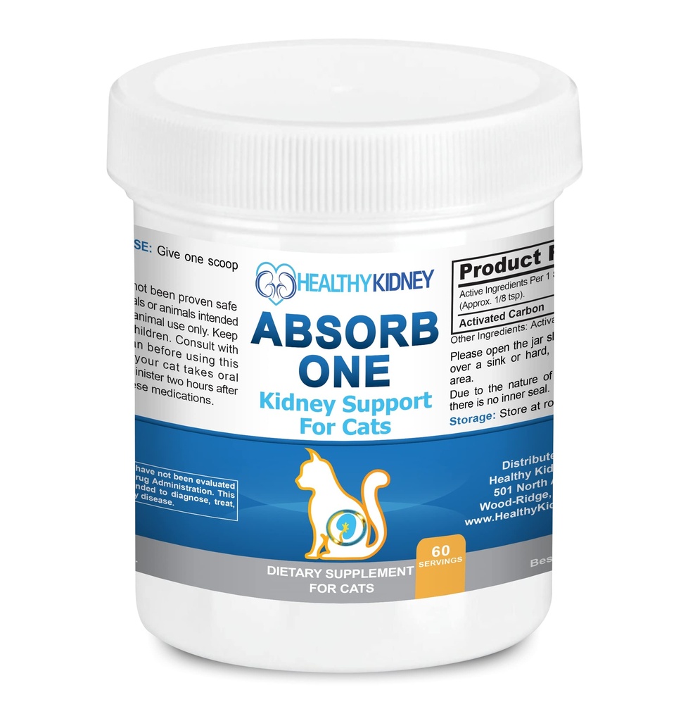 Cat Nerki Supplement Supplement dla normalnej funkcji nerek w Koty. Naturalna feline Nerki Cleanse Take z jakiejkolwiek Nerki Cat Diet Food. 1 / 8 TSP a dzień 60 Służenie: Absorb One