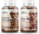 Dzikie i organiczne Ceylon Cynamon Gummies & Pine Bark Gummies