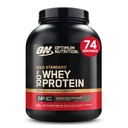 Optimum Nutrition Gold Standard 100% Proszek białkowy serwatki, Podwójnie bogata czekolada, 5 funtów (Opakowanie może Vary)