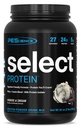Pescience Select Protein Powder, Serwatka i Mieszanka kazeinowa, Czyste białko dla kobiet i mężczyzn, Niskie kalorie, Niskie węglowodany, Keto Friendly, Gluten Free - Ciasteczka i śmietanka - 27 Służenie