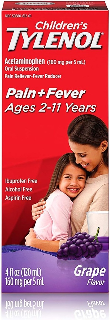 Tylenol Zawiesina doustna dla dzieci Splash Flavor 4 oz