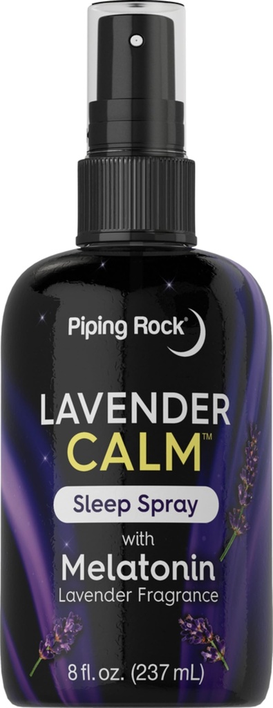 Pining Rock Melatonin Sleep Spray dla dorosłych 124; 8 fl oz 124; z Melatonin & Lavender do poduszki, Pokój & Ciało 124; Nocny spokój Mist