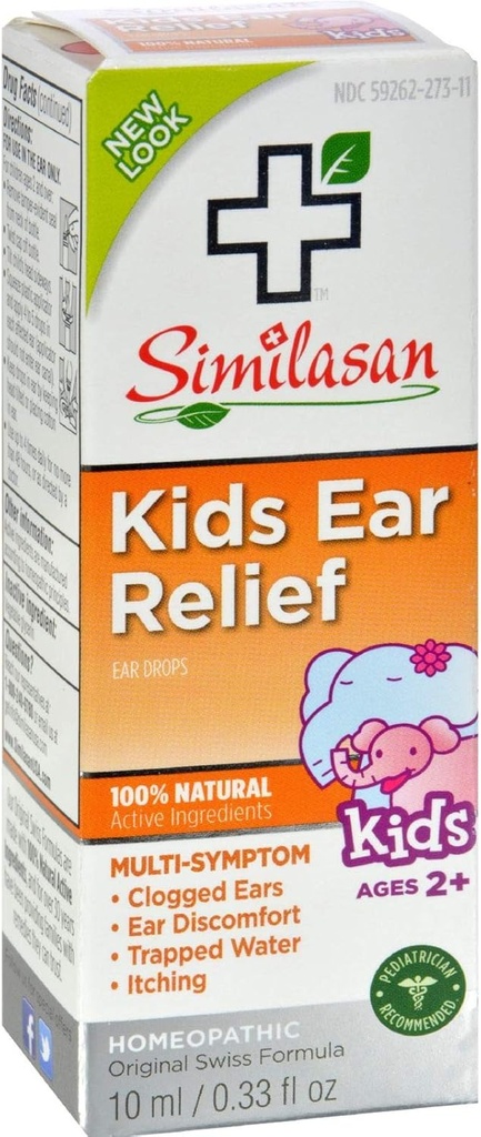 Earache Relief dla dzieci Relief Ear Drops - 0.33 fl oz