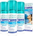 ANCIENT SECRETS Saline Nasal Spray - Oddech ponownie Hypertonic Seawater Nasal Spray, alergia & Sinus Relief, Nasal Congestion Moisturizer, 3.38 Fl Oz (Opakowanie 3)