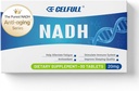 CELFULL NADH Supplement 40 mg Enchance NAD + Suplement do immunologicznego wsparcia Regeneracja komórek antystarzeniowych Energia & Przewlekłe Zmęczenie Suplementy