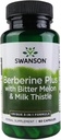 Swanson Berberine Plus z Bitter Melon & Milk Thistle - 3- in-1 Formuła 60 Czapki