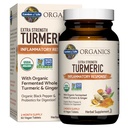 Ogród Organizatorów Życia Ekstra Siła Turmeric Inflammable Response 60 Tablets- 100mg Kurkumina (95% Kurkuminoidy) Czarny pieprz, Probiotyki, Organic Non-GMO Wegan Gluten suplement ziołowy