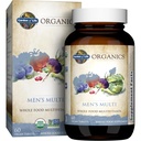 Ogród organizacji życia Całość żywności Multivitamin dla mężczyzn, 60 Tabletki, Wegan Mens Witaminy i minerały dla zdrowia i dobrego samopoczucia, Certified Organic Vegan Multi