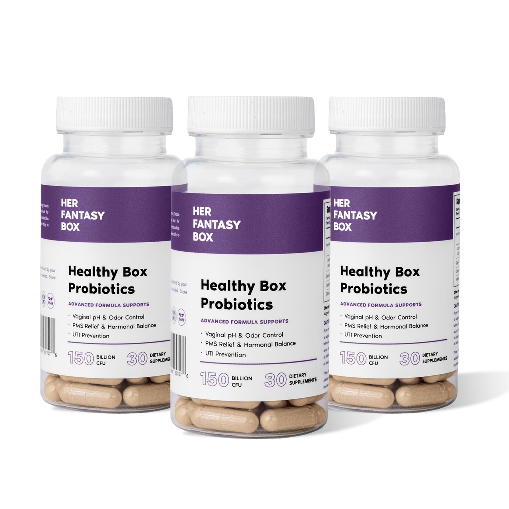 Jej Fantasy Box 124; Zdrowe Box Probiotyki 3 Pack