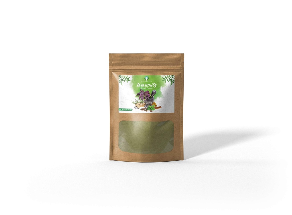 Immunitet Kwath 100 Gm z naturalnymi ziołami Giloy Ashwagandha Muleti, Kadha, Kaadha 100 Gm
