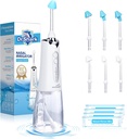 DR.SHARK Cordless Nasal Irrigation System, Electric Netting Pot for Sinus, Oczyszczarka nosa, Sinus Cleaner Machine, 5 Modes Nasal Rinse Machine